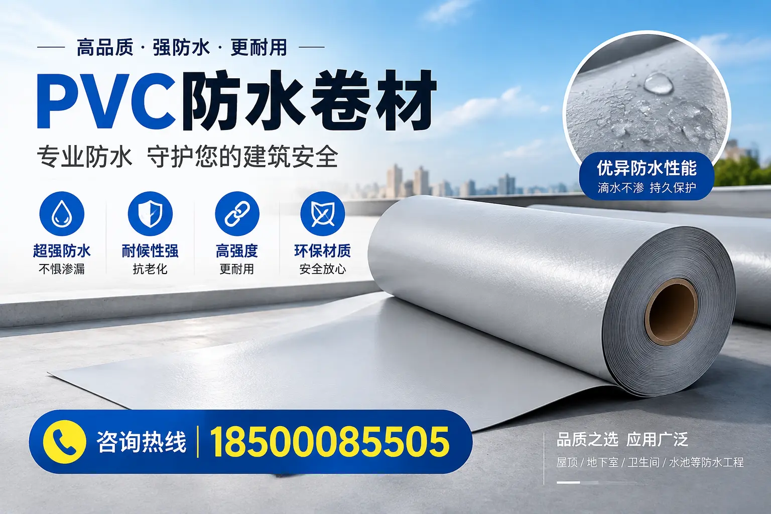本溪地区pvc防水卷材的市场现状与发展趋势